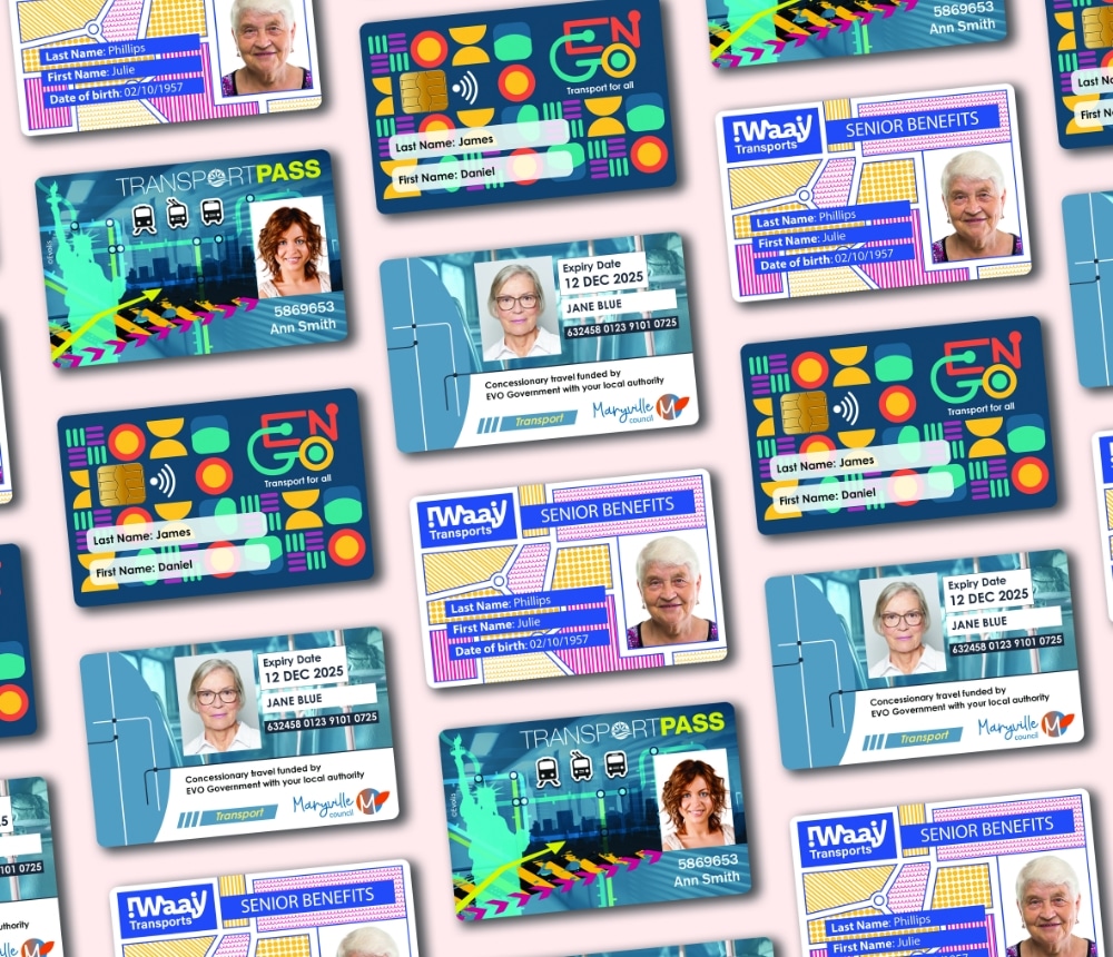 Label designs collage